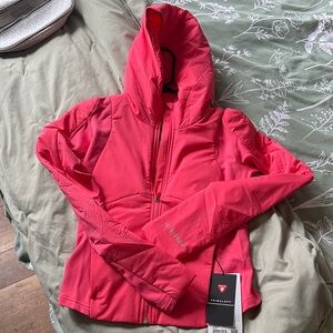 lululemon athletica Pink Hooded Puffer Jacket brand new with tags